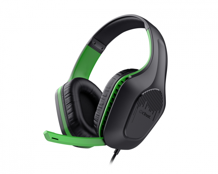 Trust GXT 415X Zirox Gaming Headset Xbox - Svart/Grønn